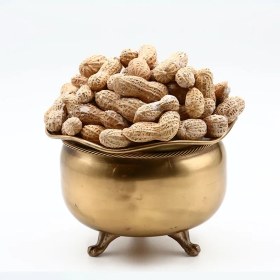 تصویر بادام زمینی غلاف شور 