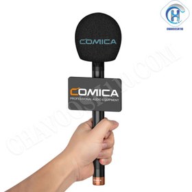 تصویر دسته میکروفون کامیکا مدل HR-WM Handheld Adapter Microphone COMICA HR-WM