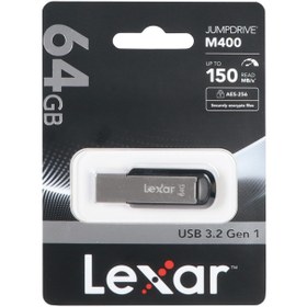 تصویر فلش 64 گیگ لکسار Lexar JumpDrive M400 USB3.2 Lexar JumpDrive M400 USB3.2 64GB Flash Memory