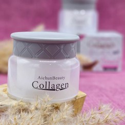 تصویر کرم کلاژن ساز پوست کاسه ای حلزون Collagen Snail - 3 عددی Snail Collagen Cream