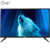 تصویر تلویزیون ال ای دی ۵۵ هوشمند بست مدل BUS55 B سایز 55 اینچ Smart tv best55 4k BUS55 B