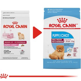 تصویر غذای خشک توله سگ ایندور رویال کنین 1/5 کیلویی (نژاد کوچک) Royal Canin Mini Indoor Puppy 1/5kg