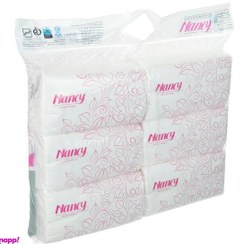 تصویر دستمال کاغذی نانسی (Nancy) مدل Softpack بسته 6 عددی 