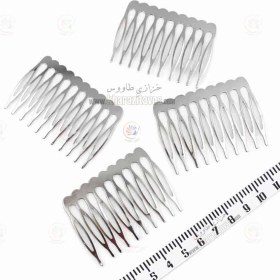 تصویر شانه شنیون 10 شاخه بسته 5 عددی 