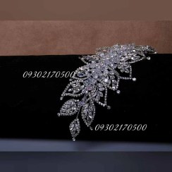 تصویر تاج ریسه ظریف و شیک عروس 