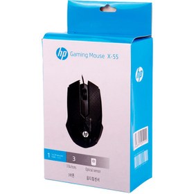 تصویر موس گیمینگ HP X-55 HP X-55 Gaming Mouse