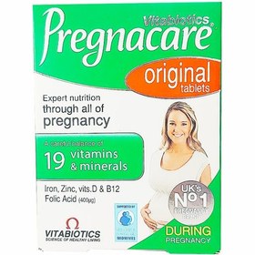 تصویر قرص پرگناکر اورجینال ویتابیوتیکس Vitabiotics Pregnacare Original Tablet