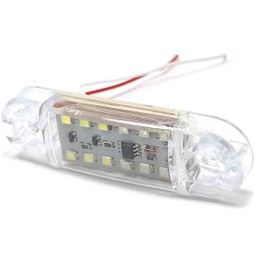 تصویر چراغ پلیسی سفید قرمز چراغ پلیسی