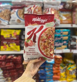 تصویر غلات صبحانه اسپشیال کا توت فرنگی 400 گرمی 