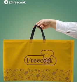 تصویر سینی مستطیل جفتی دسته طلایی (دسته فری کوک) - کف 