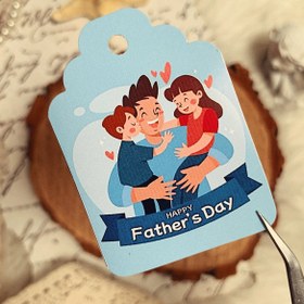 تصویر تگ روز پدر کد 373 ( بسته 18 عددی ) 