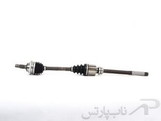 تصویر پلوس بلند راست مشعلی 22 خار (شاگرد) با ABS (ای بی اس) کامل پژو 405 برند قطعات محوری خراسان 