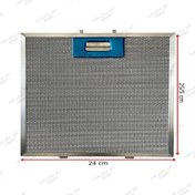 تصویر فیلتر آلومینیومی هود سایز 25/5×24 