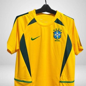 تصویر ست کیت و شورت تایلندی کلاسیک برزیل 2002 Classic Brazil 2002