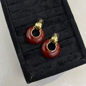 تصویر گوشواره دایره آویز 