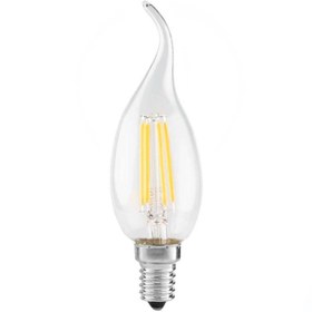 تصویر لامپ فیلامنتی 4 وات اشکی EDC 4 watt EDC teardrop filament lamp