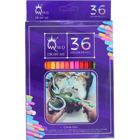 تصویر مداد رنگی 36 رنگ MQ 36 color MQ