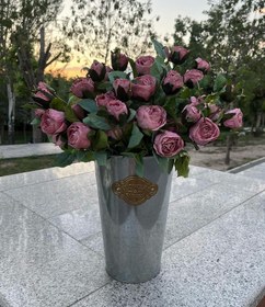 تصویر شاخه گل مصنوعی رز 