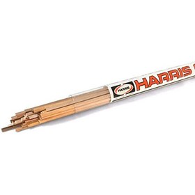 تصویر سیم جوش مس هریس نقره صفر بسته 28 عددی harris brazing rod