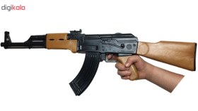 تصویر تفنگ اسباب بازی گلدن گان مدل AK-47 | مشکی 