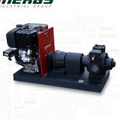تصویر موتور پمپ دیزلی دبی بالا گازوئیل گس‌ پاسا سری BDP با موتور ضد انفجار 