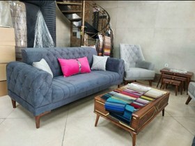 تصویر مبل راحتی چستر مدل مدرن Ali Sofa