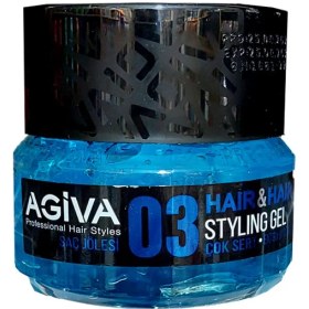 تصویر ژل مو آگیوا مدل Extra Strong با درجه سختی 03 حجم 200 میل 