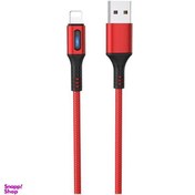 تصویر کابل تبدیل USB به لایتنینگ هوکو مدل U79 طول 1.2 متر 