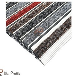 تصویر پادری آلومینیومی 2 سانتی با رویه موکت دورمت doormat کد D300 پادری-آلومینیومی-2-سانتی-با-رویه-موکت-د