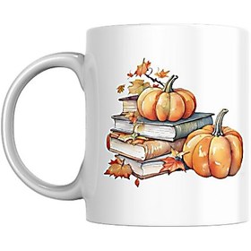 تصویر ماگ پاییزی 