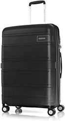 تصویر American Tourister LITEVLO HARD SPINNER LARGE 82 CM TSA BLACK, Black, 82 Cm, LITEVLO is the first lightweight PP line in American Tourister! 