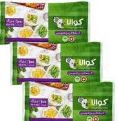 تصویر کیسه فریزر کوالا مدل تقویمی سه بسته 100 عددی کدm5001 