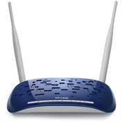 تصویر مودم استوک کارکرده وای فای تی پی لینک مدل TP-LINK TD-W8960N ADSL2+ WiFi - با لوازم کامل 