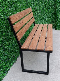 تصویر نیمکت پشتی دار 