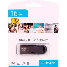 تصویر فلش مموری پی ان وای مدل P-FD16GATT4-EF USB 2.0 ظرفیت 16 گیگابایت PNY P-FD16GATT4-EF USB 2.0 Flash Memory - 16GB