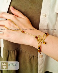 تصویر تمیمه سنگ عقیق چشم ببر 