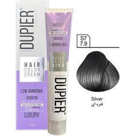 تصویر رنگ مو نقره ای 7/9 دوپیر 