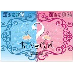 تصویر بنر تم تولد مسترتم طرح تعیین جنسیت 