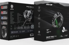 تصویر حلقه هوشمند Pro گرین لاین با نمایشگر دیجیتال | Green Lion Smart Ring Pro With Digital Display Green Lion Smart Ring Pro with Digital Display – Smart Health Tracking Ring