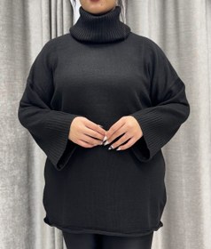 تصویر بافت یقه اسکی 345 