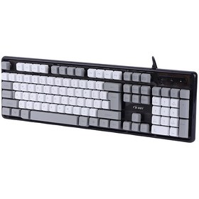 تصویر کیبورد سیم دار دی نت مدل DT-992 D-NET wired Keyboard DT-992