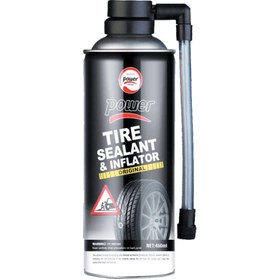 تصویر اسپری پنچری لاستیک ماشین پاور Power Tire Sealant & Inflator 