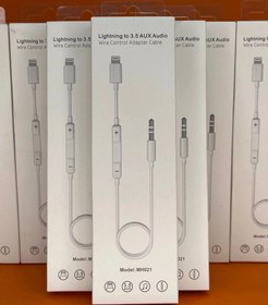 تصویر کابل AUX اپل مدل MH-021 