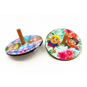 تصویر فرفره غدیر طرح کودک | چوبی 