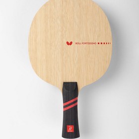 تصویر چوب راکت تیموبول فورتیسیمو (آلمانی) Butterfly Table Tennis Blade Model TimoBoll Fortissimo