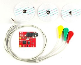 تصویر DIY EMG Muscle Signal Sensor Kit With Professional EMG Cable 