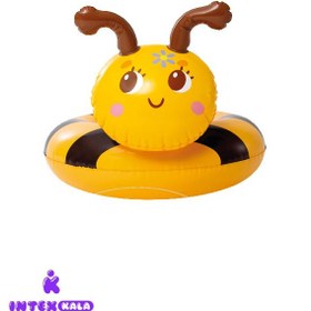 تصویر حلقه شنا بادی کودک اینتکس مدل زنبور عسل intex 59220 Bumble Bee