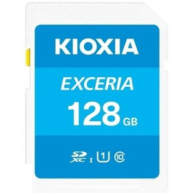 تصویر کارت حافظه کیوکسیا kioxia 128GB Extreme PRO 100MBps SDXC 