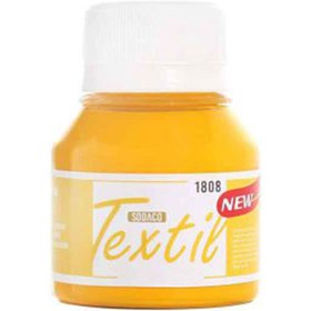 تصویر رنگ پارچه زرد ساده سوداکو کد 1808 