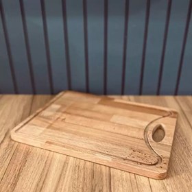 تصویر تخته برش چوبی بزرگ لیمون کد 2165 Large limon wooden cutting board code 2165